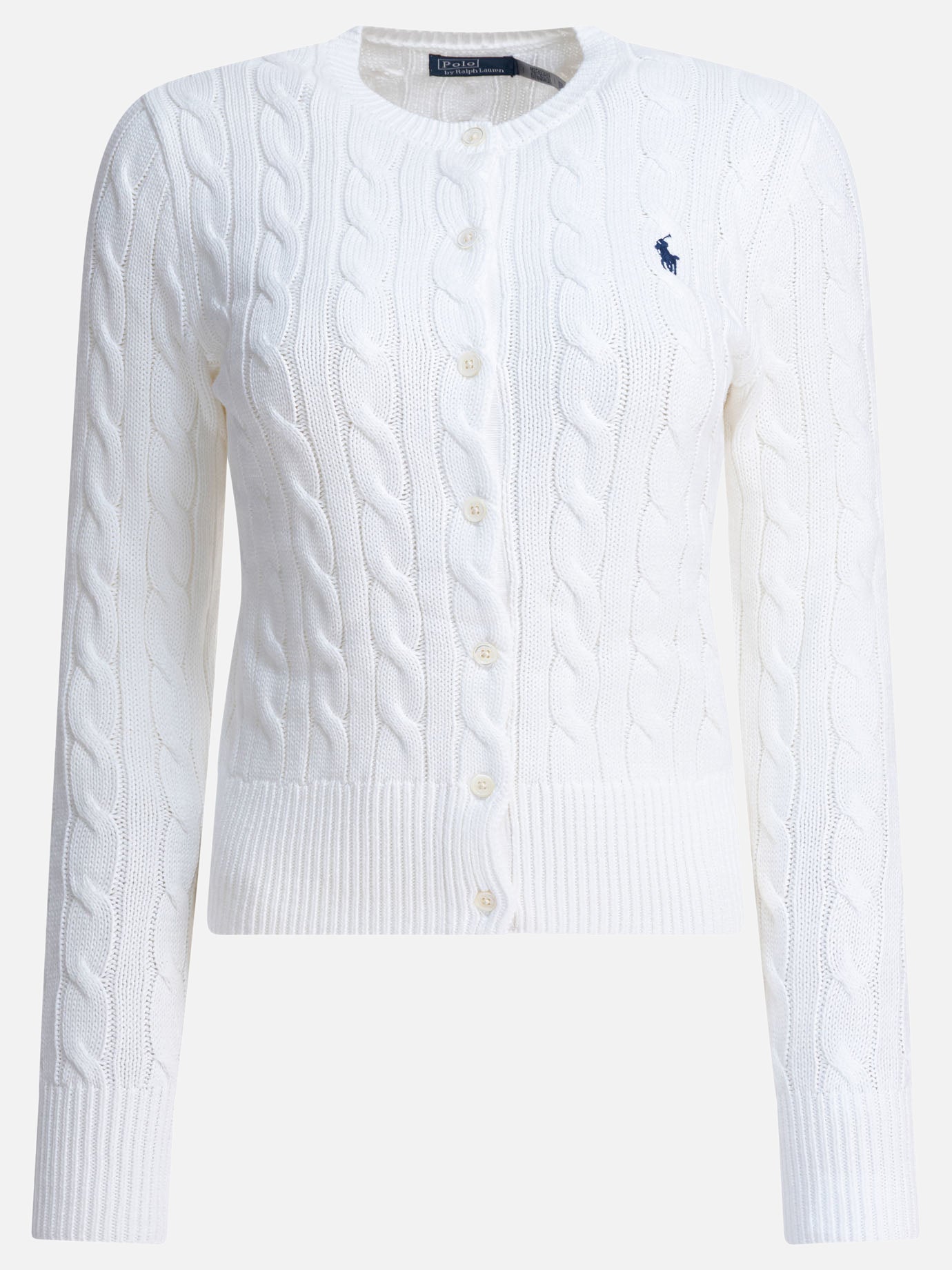 Cardigans Logo  White - Polo Ralph Lauren Women | PDP | VIETTI Online Store | Zoom-Modal
