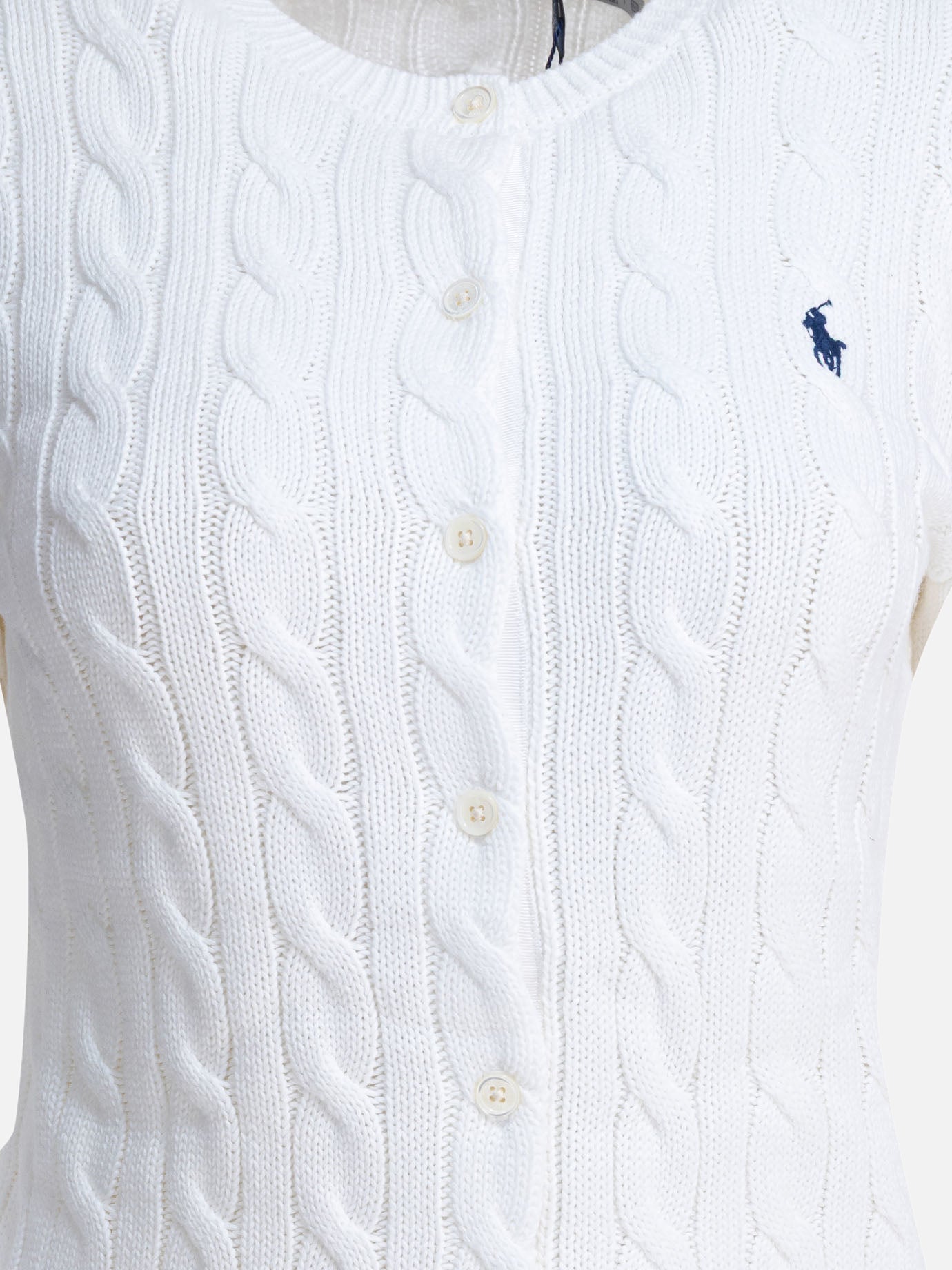 Cardigans Logo  White - Polo Ralph Lauren Women | PDP | VIETTI Online Store | Zoom-Modal_3

