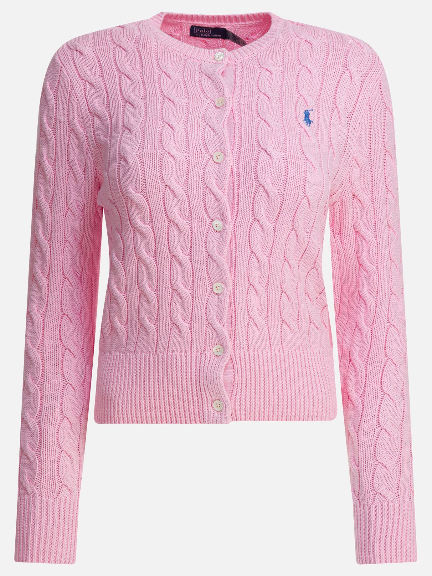 Cardigans Logo  Pink - Polo Ralph Lauren Women | PDP | VIETTI Online Store | Zoom-Modal
