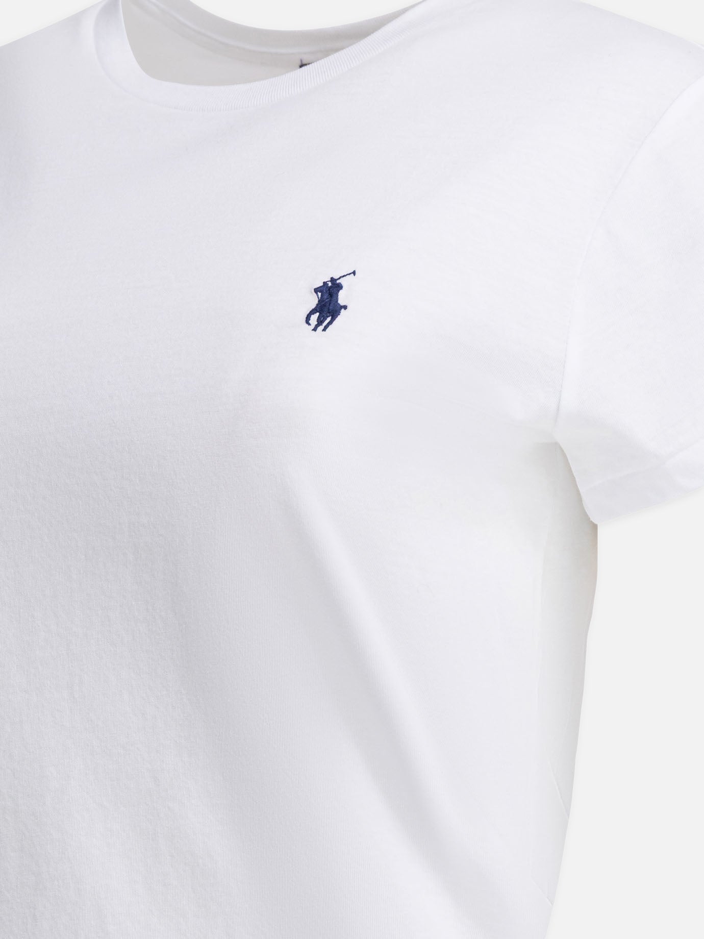 Crewneck t-shirts 100% cotton  White - Polo Ralph Lauren Women | PDP | VIETTI Online Store | thumbnail_4