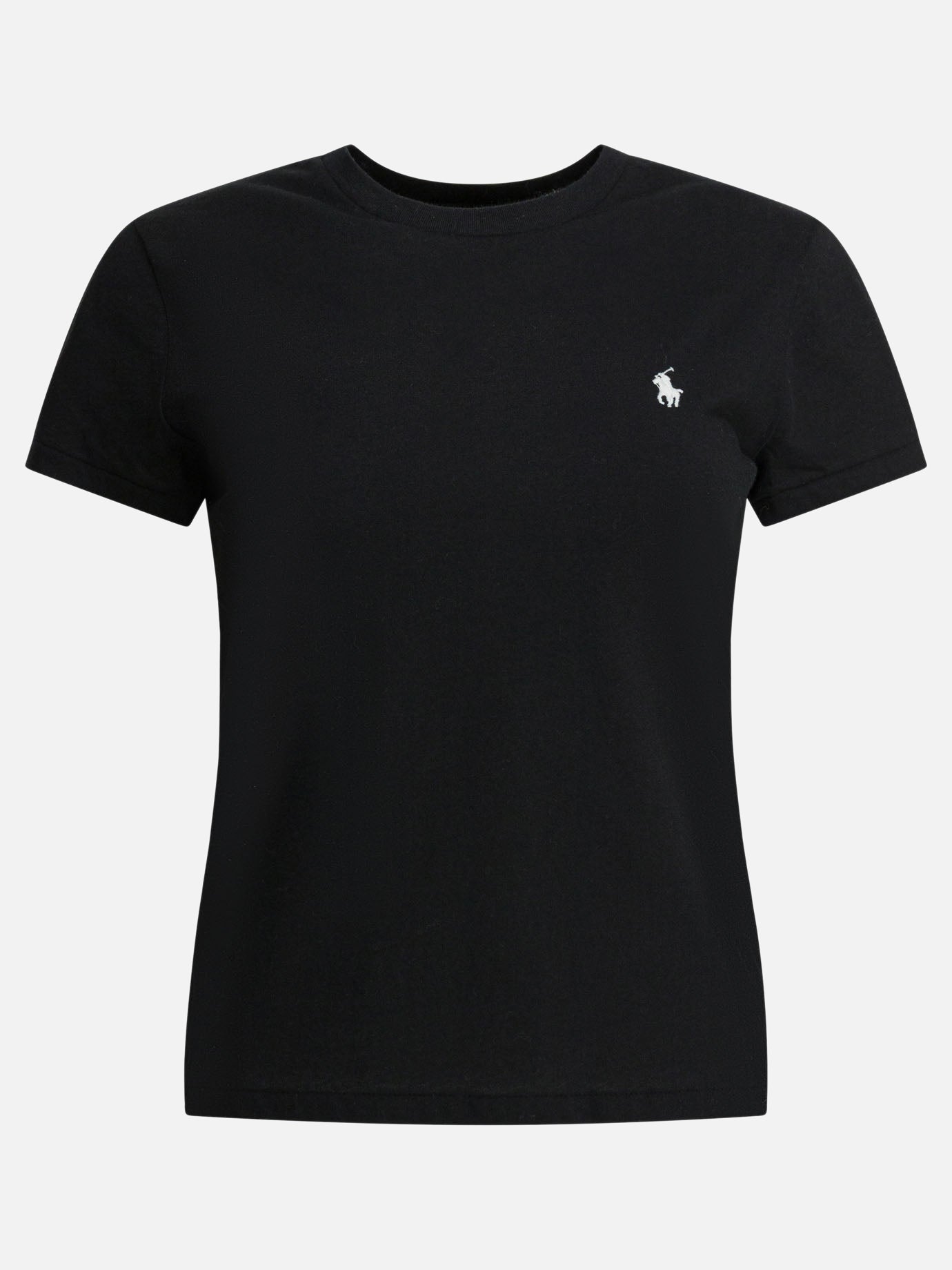 Crewneck t-shirts 100% cotton  Black - Polo Ralph Lauren Women | PDP | VIETTI Online Store | thumbnail