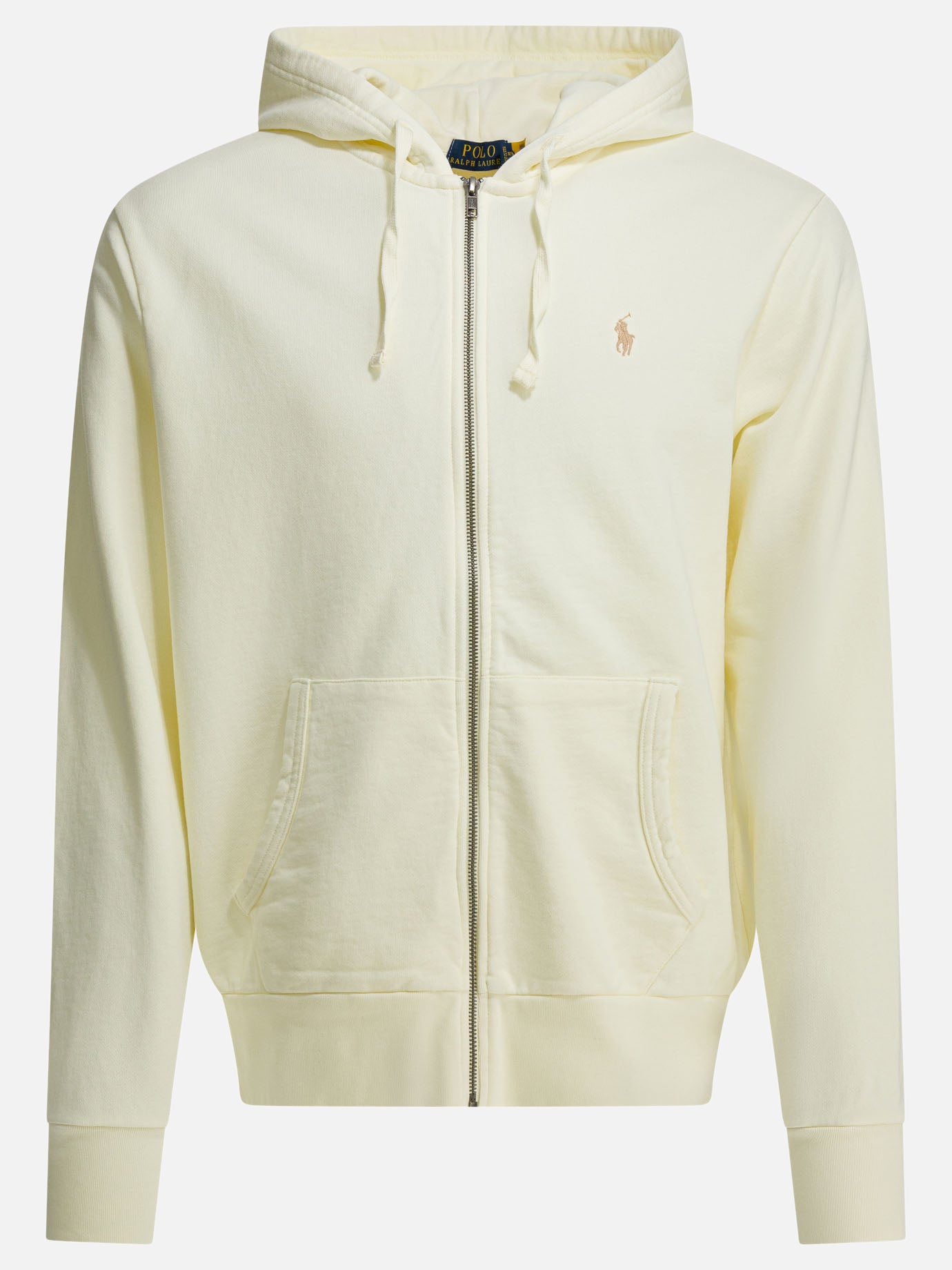 Full zip sweatshirts 100% cotton  White - Polo Ralph Lauren Men | PDP | VIETTI Online Store | thumbnail