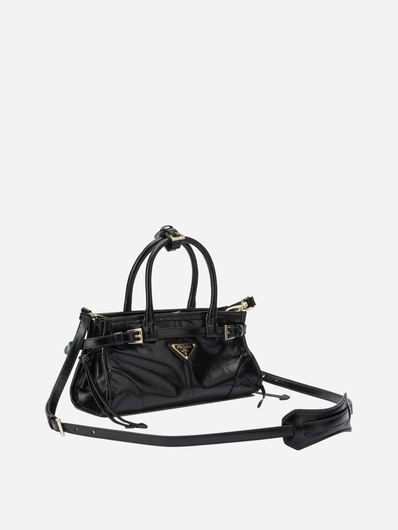 Small bags 100% calf leather  Black - Prada Women | PDP | VIETTI Online Store | thumbnail_2
