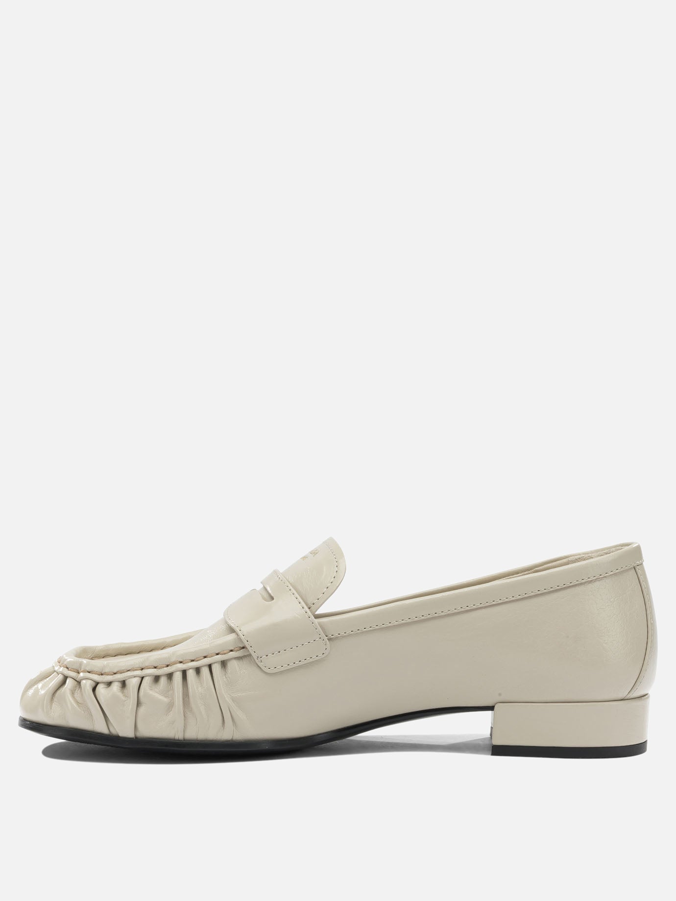 Loafers 100% buffalo leather  White - Prada Women | PDP | VIETTI Online Store | Zoom-Modal_3
