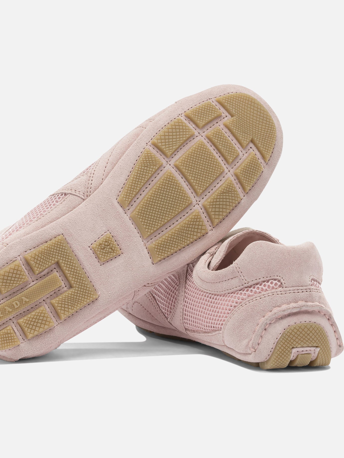Low top sneakers 100% polyester - 100% calf leather  Pink - Prada Women | PDP | VIETTI Online Store | Zoom-Modal_5
