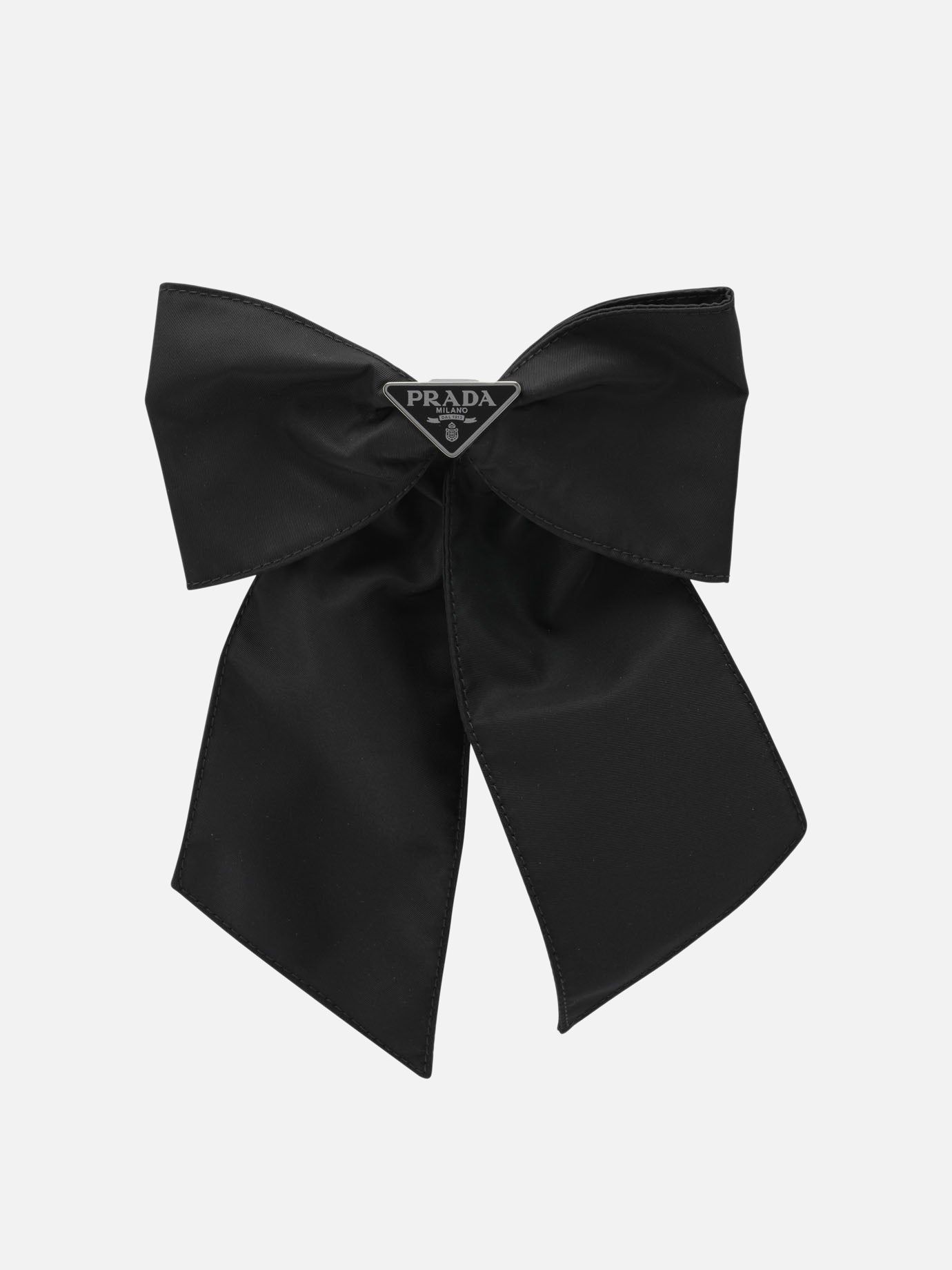 Hair clips 100% brass 100% recycled polyamide  Black - Prada Women | PDP | VIETTI Online Store | thumbnail