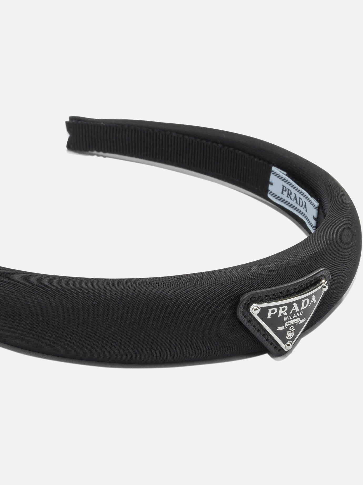 Headbands 100% recycled polyamide  Black - Prada Women | PDP | VIETTI Online Store | Zoom-Modal_2
