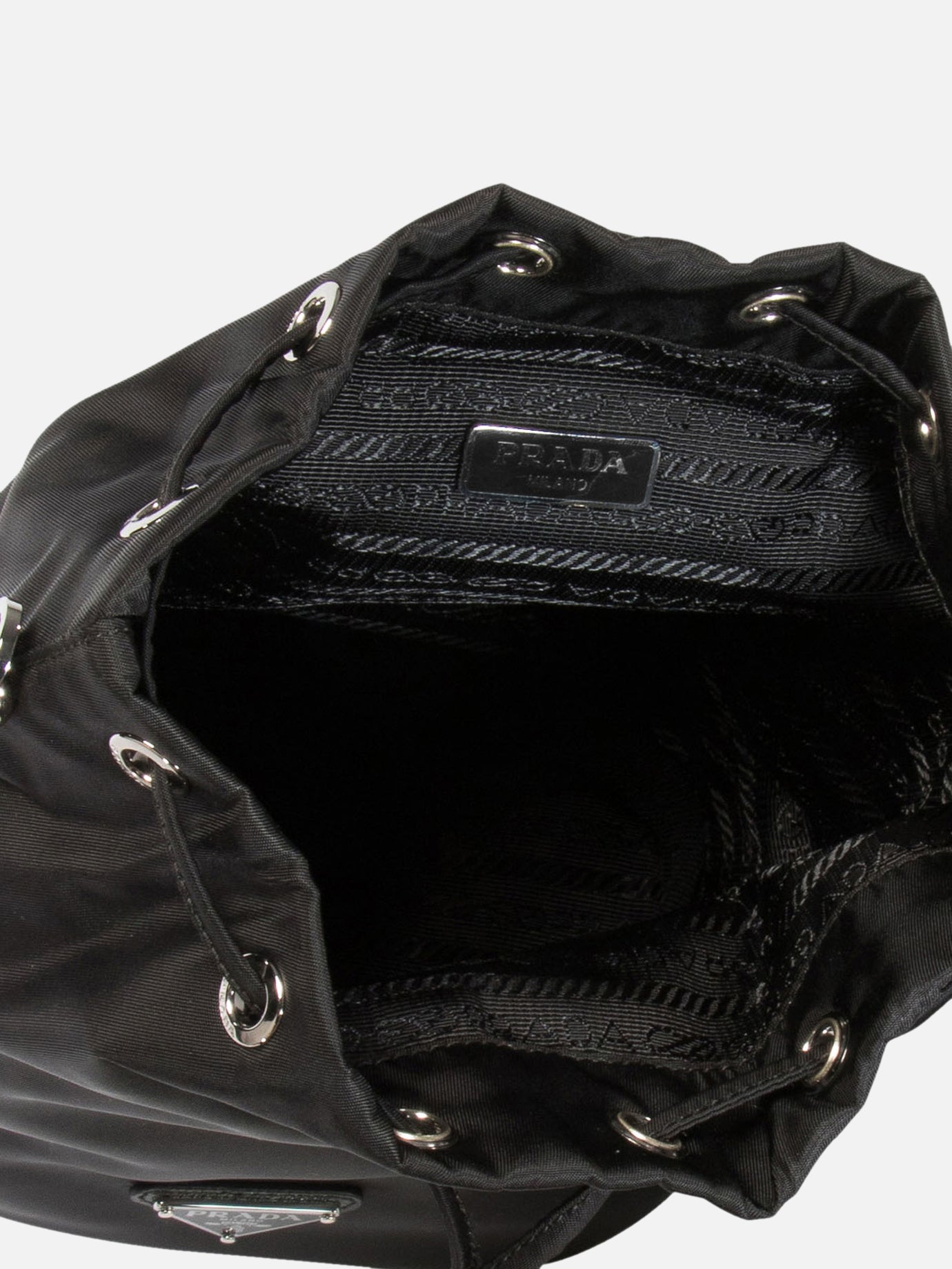 Mini bags 100% recycled polyamide - 100% viscose  Black - Prada Women | PDP | VIETTI Online Store | thumbnail_5