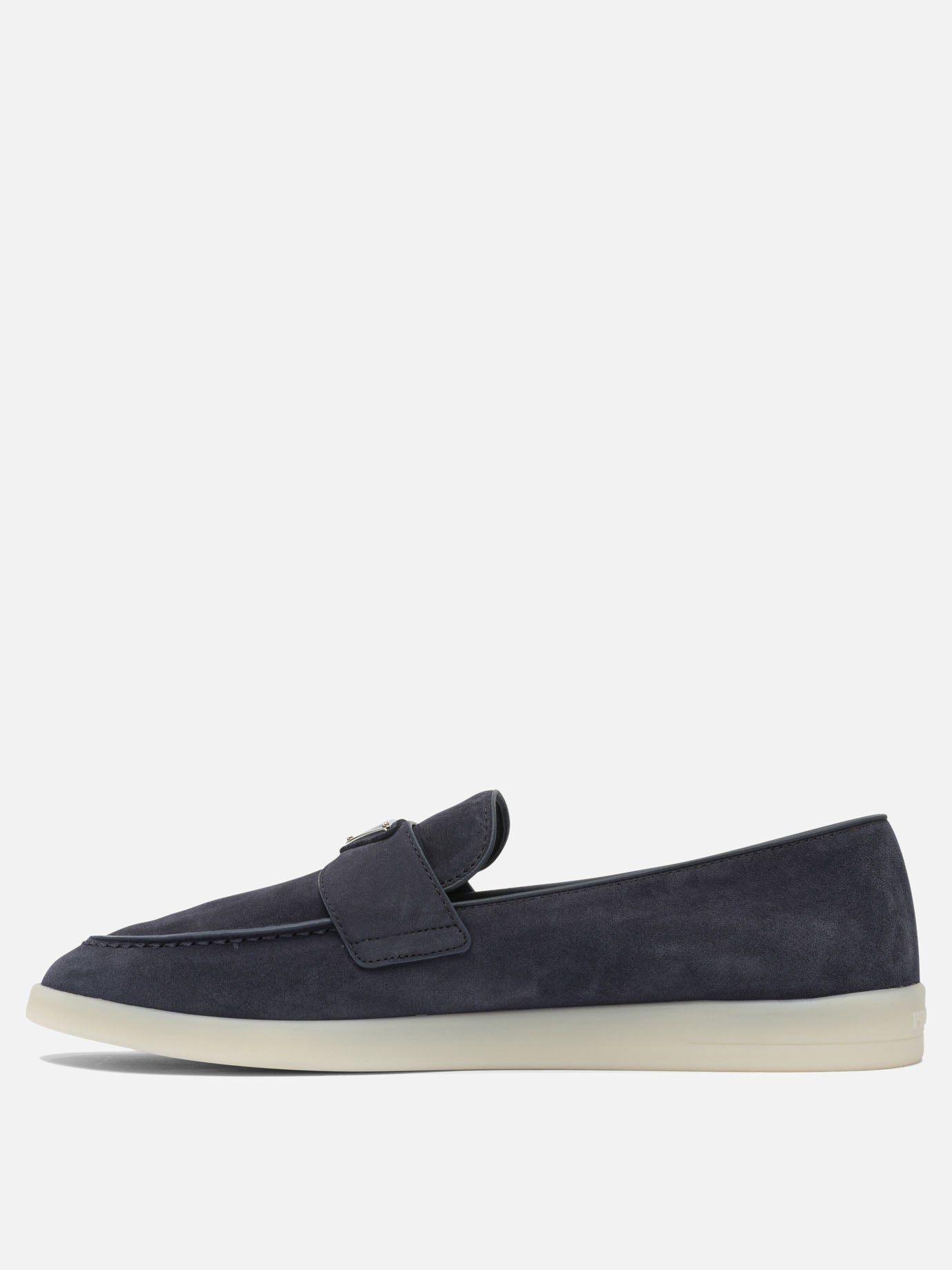 Loafers 100% calf leather - 100% rubber  Blue - Prada Men | PDP | VIETTI Online Store | Zoom-Modal_3
