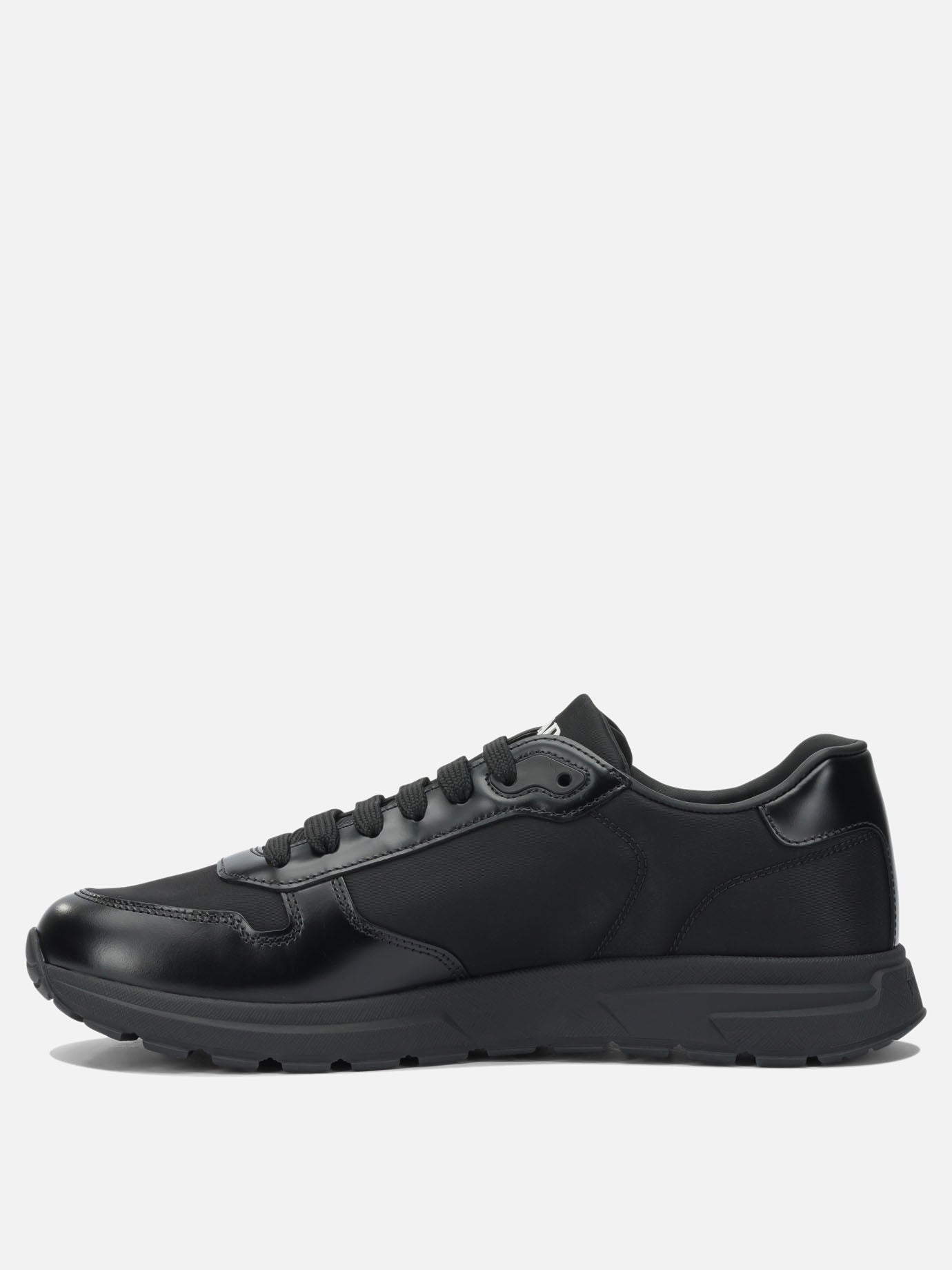 Low top sneakers 100% leather - 100% rubber  Black - Prada Men | PDP | VIETTI Online Store | Zoom-Modal_3
