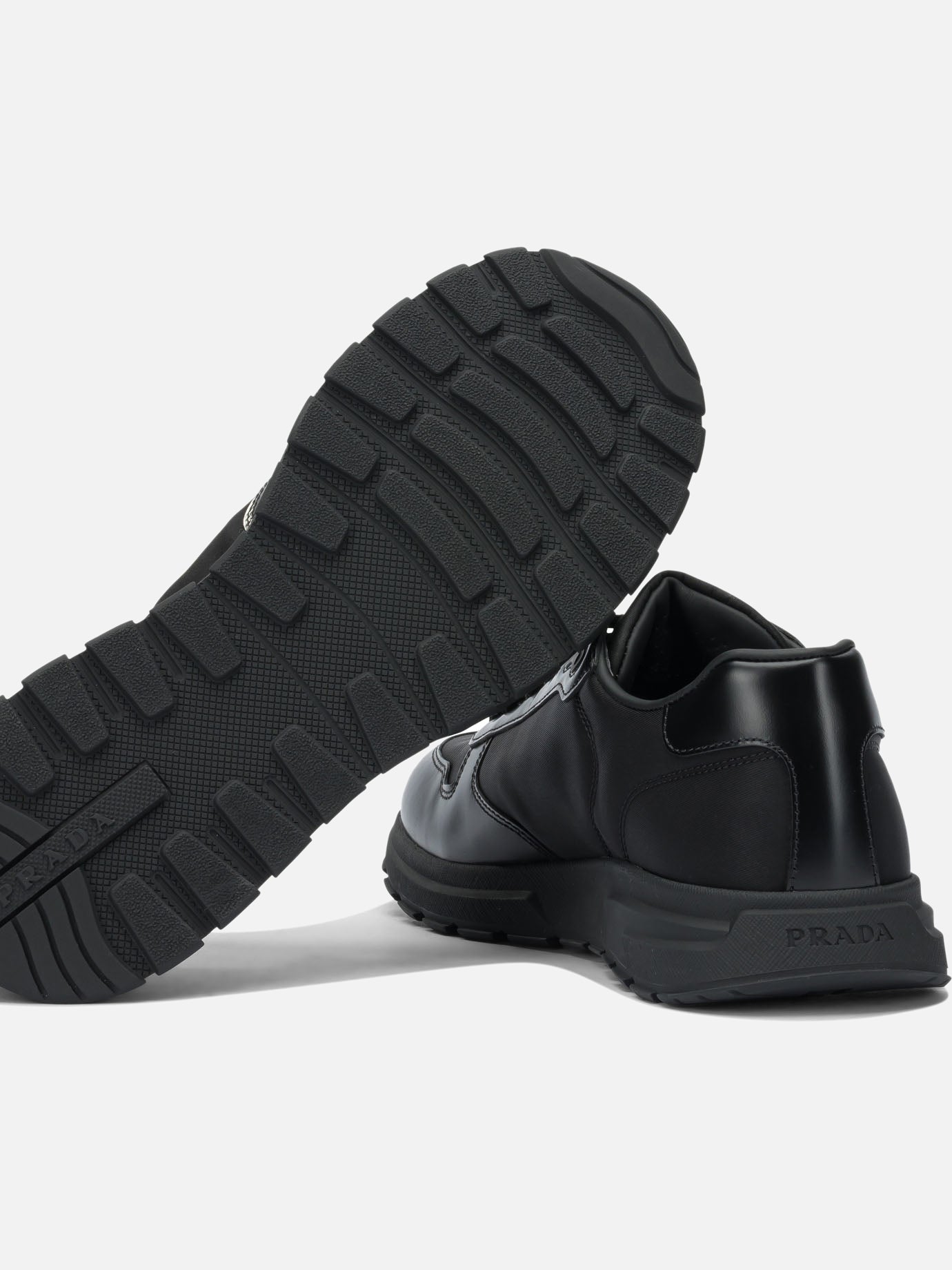 Low top sneakers 100% leather - 100% rubber  Black - Prada Men | PDP | VIETTI Online Store | Zoom-Modal_5
