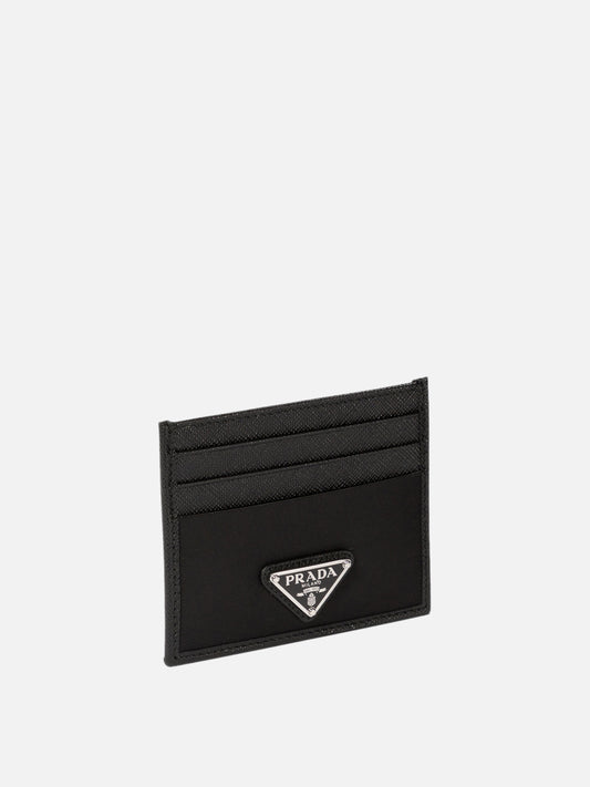 Card holders 100% recycled polyamide  Black - Prada Men | PDP | VIETTI Online Store | 2
