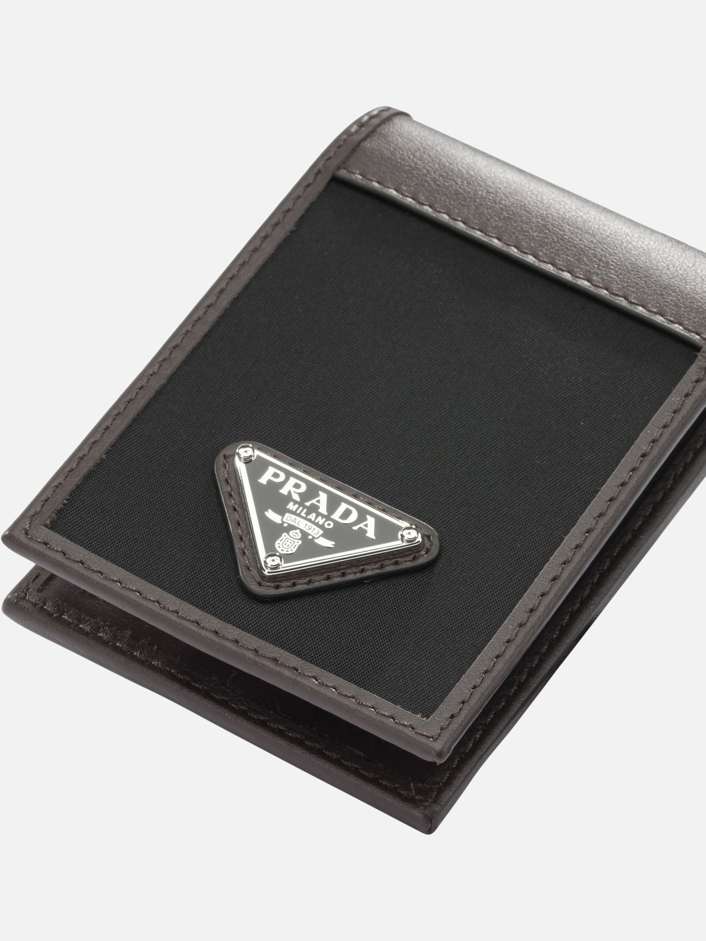 Card holders 100% recycled polyamide  Black - Prada Men | PDP | VIETTI Online Store | thumbnail_4