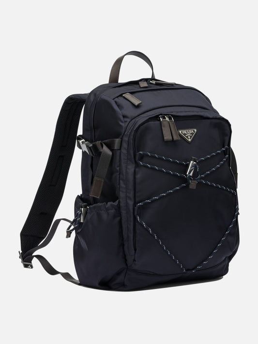 Casual backpacks 100% recycled polyamide  Blue - Prada Men | PDP | VIETTI Online Store | 2
