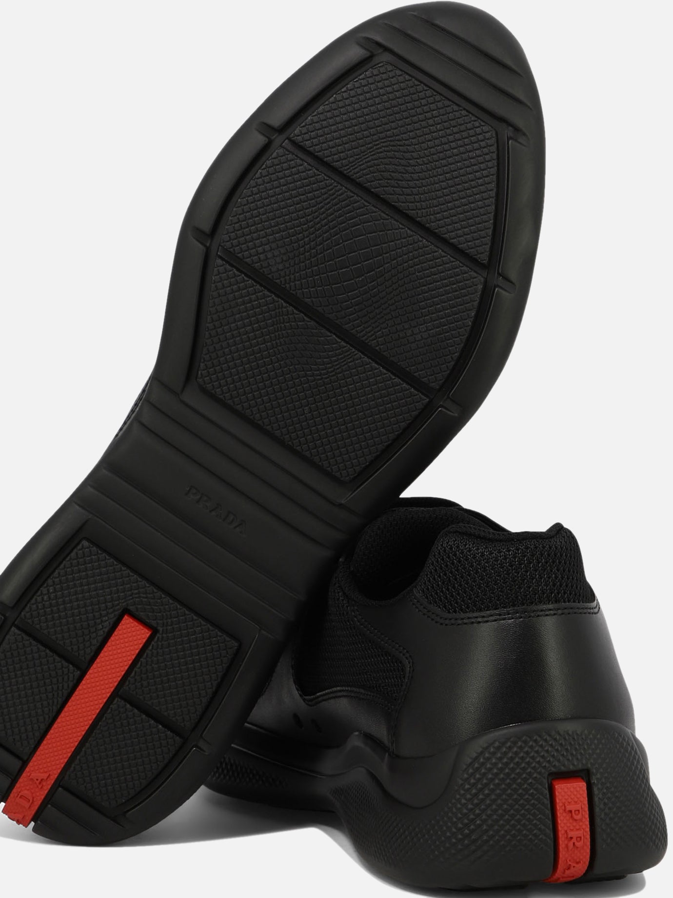 Low top sneakers 100% polyamide - 100% calf leather  Black - Prada Men | PDP | VIETTI Online Store | Zoom-Modal_5
