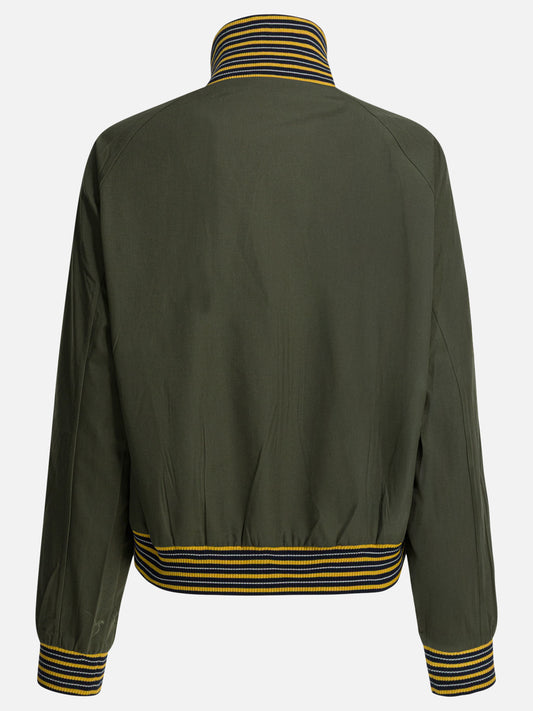 Bomber jackets Logo  Green - Prada Women | PDP | VIETTI Online Store | 2
