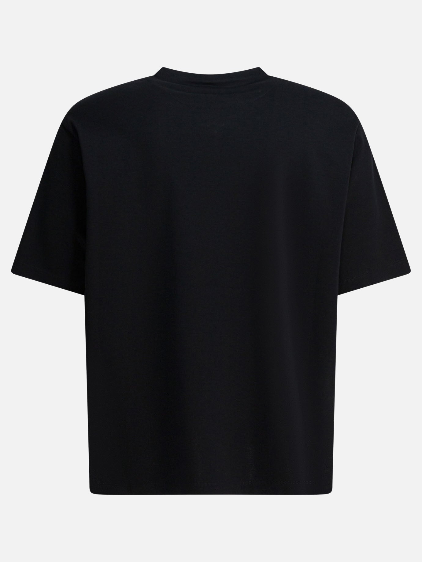 Crewneck t-shirts Logo  Black - Prada Men | PDP | VIETTI Online Store | Zoom-Modal_2
