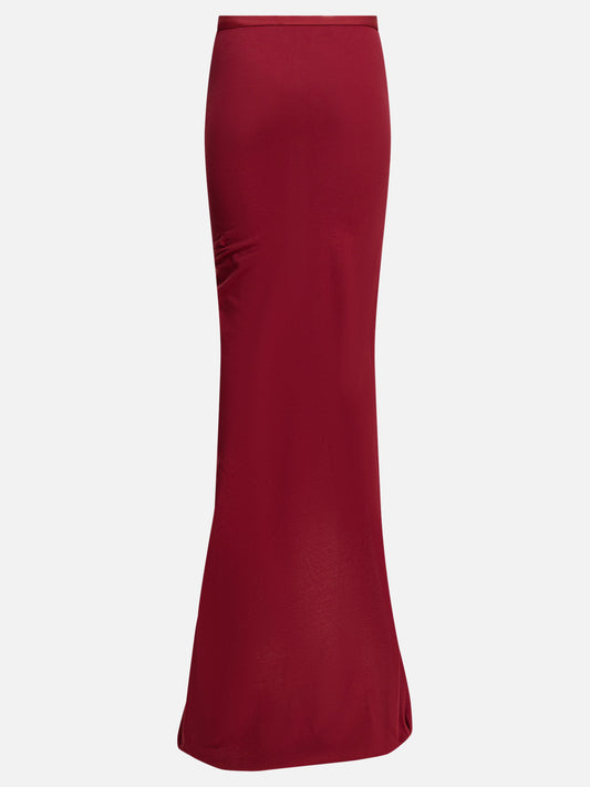 Long skirts Solid colour  Red - Rick Owens Women | PDP | VIETTI Online Store | 2
