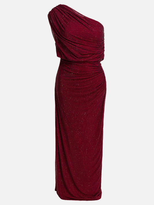 Midi dresses Solid colour  Red - Self-portrait Women | PLP | VIETTI Online Store 
