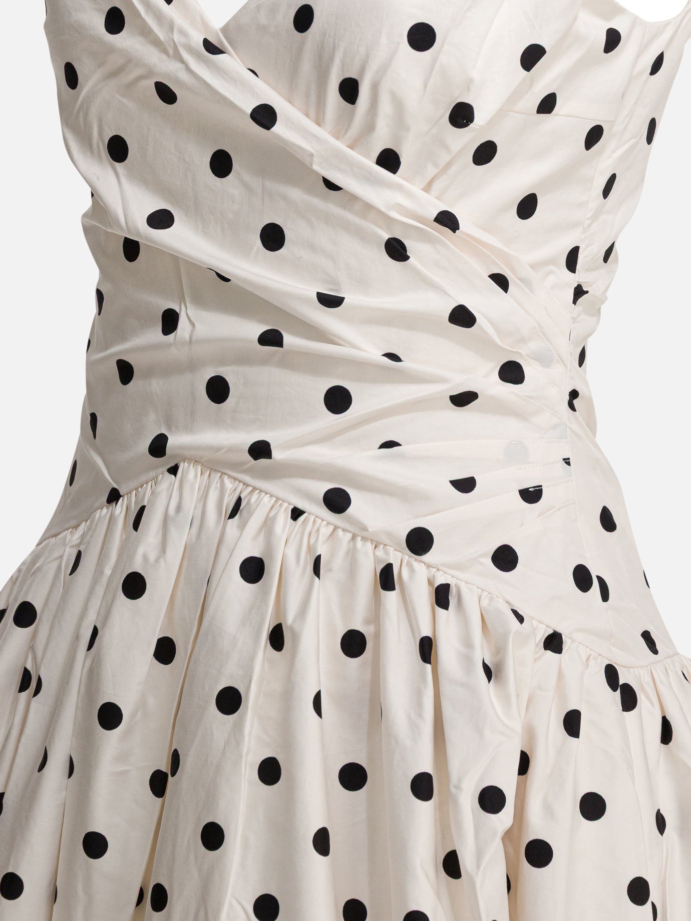Midi dresses Polka dots  White - Self-portrait Women | PDP | VIETTI Online Store | thumbnail_4