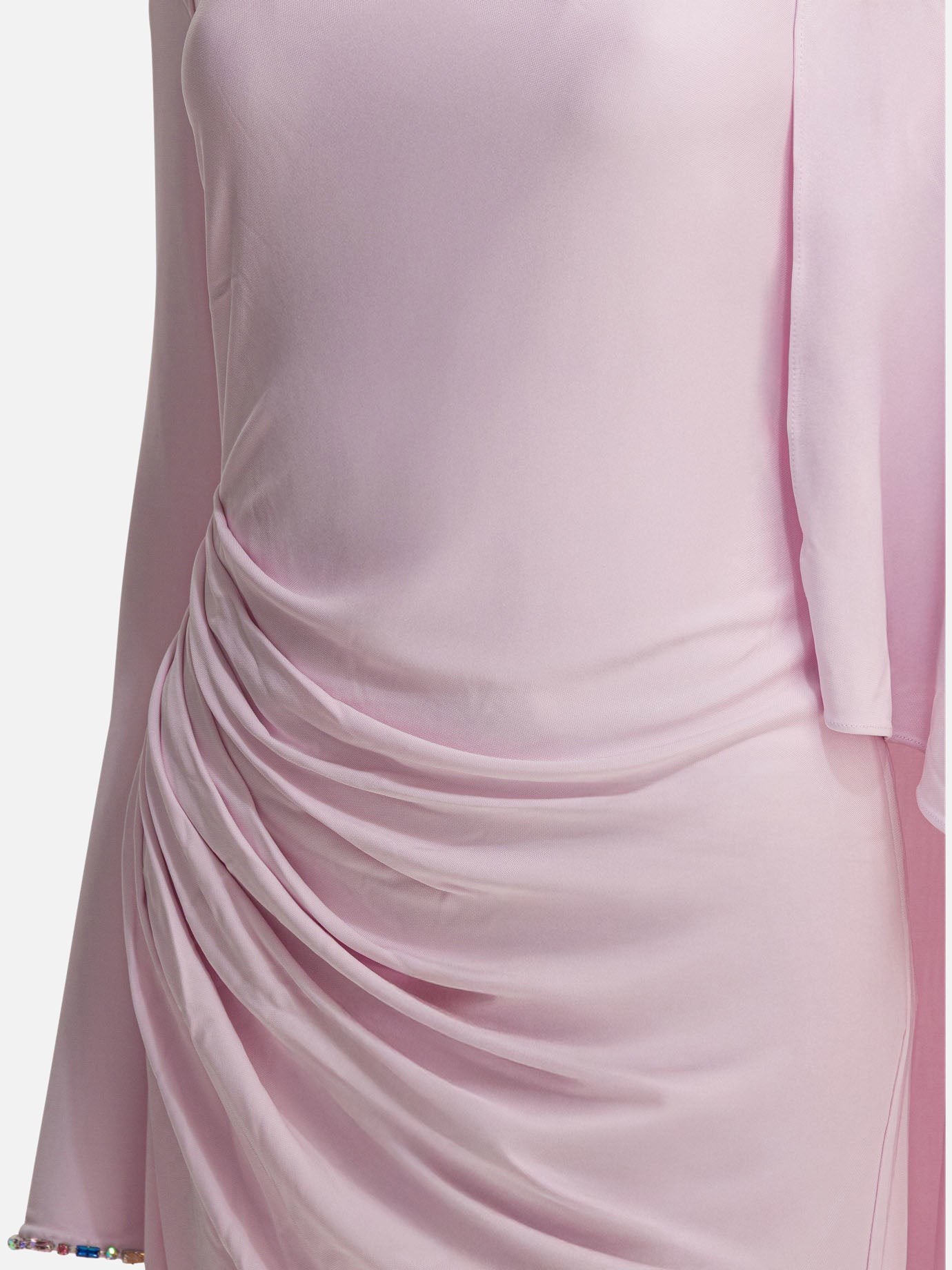 Long dresses Solid colour  Pink - Self-portrait Women | PDP | VIETTI Online Store | Zoom-Modal_3
