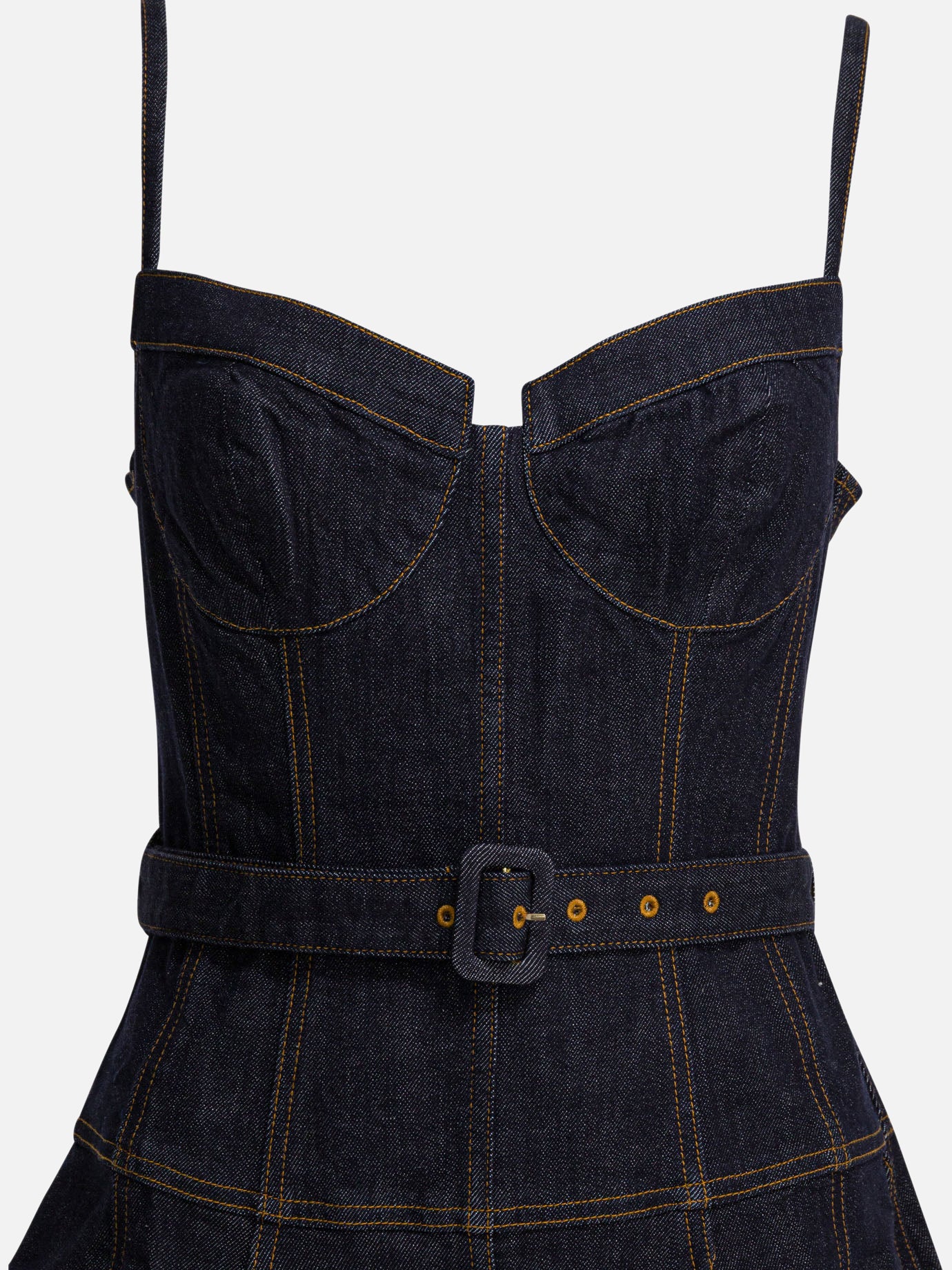 Midi dresses Solid colour  Blue - Self-portrait Women | PDP | VIETTI Online Store | thumbnail_3