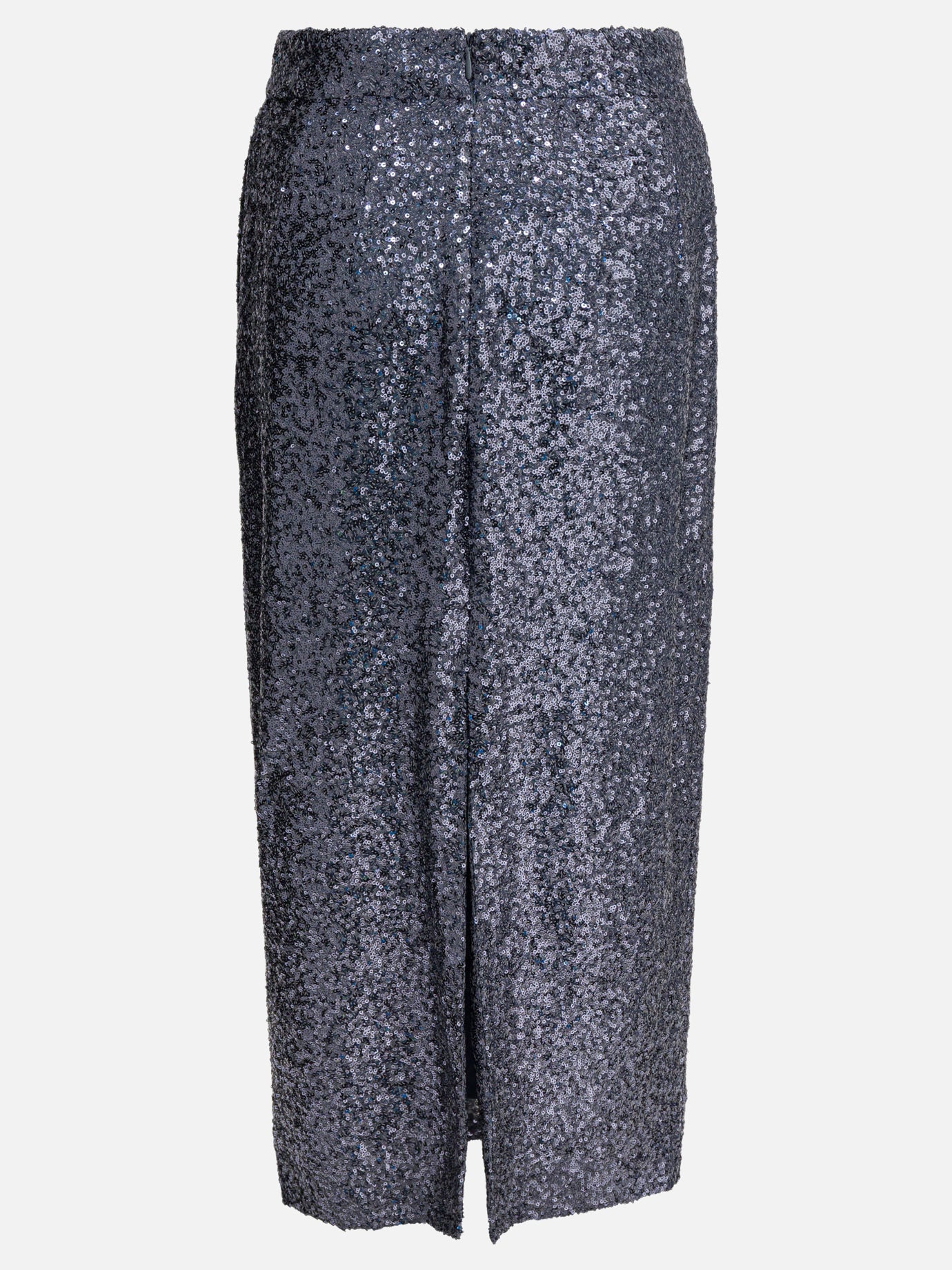 Midi skirts Solid colour  Grey - Semper Women | PDP | VIETTI Online Store | Zoom-Modal_2
