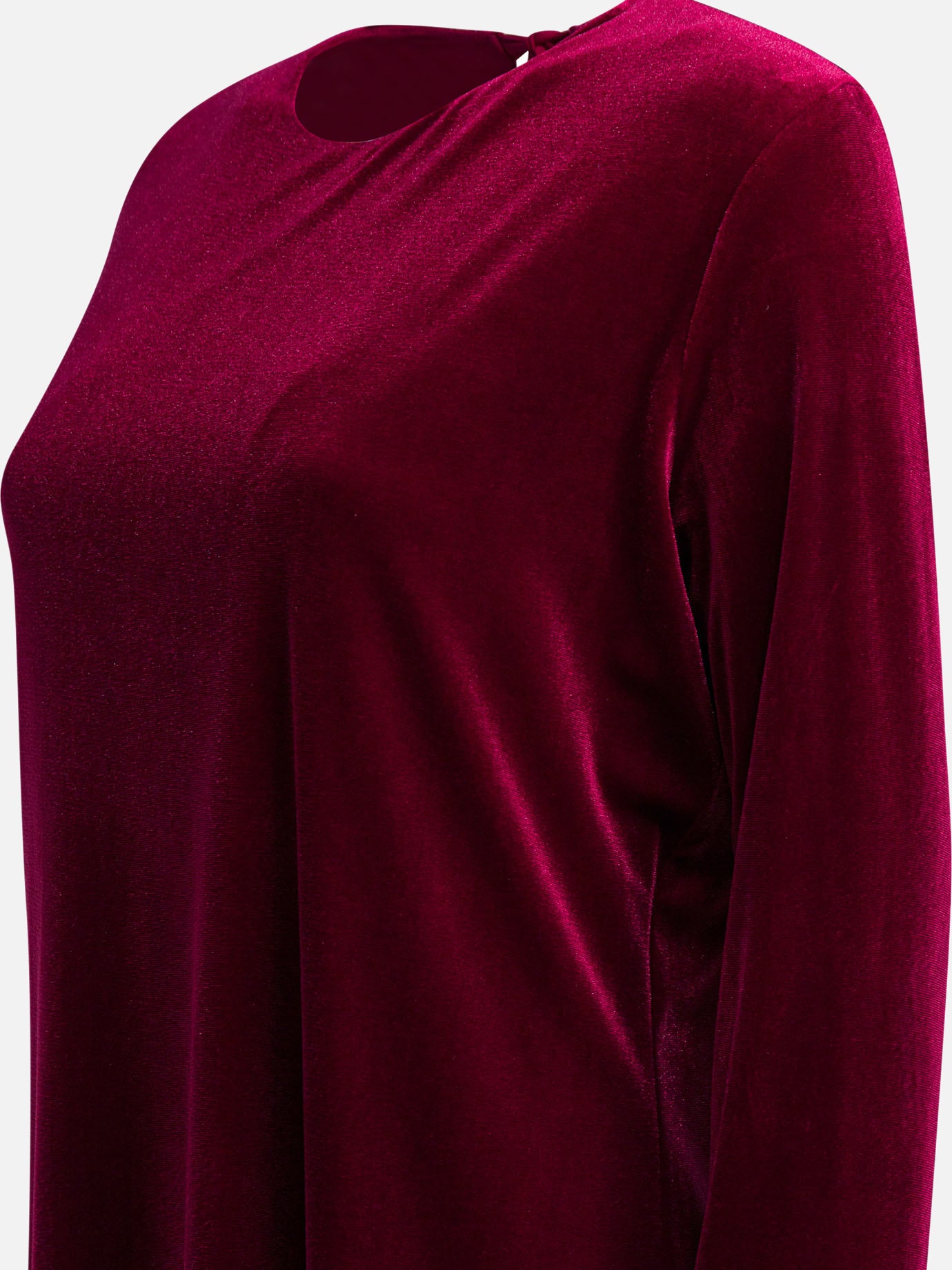 Mini dresses Solid colour  Bordeaux - Semper Women | PDP | VIETTI Online Store | thumbnail_4