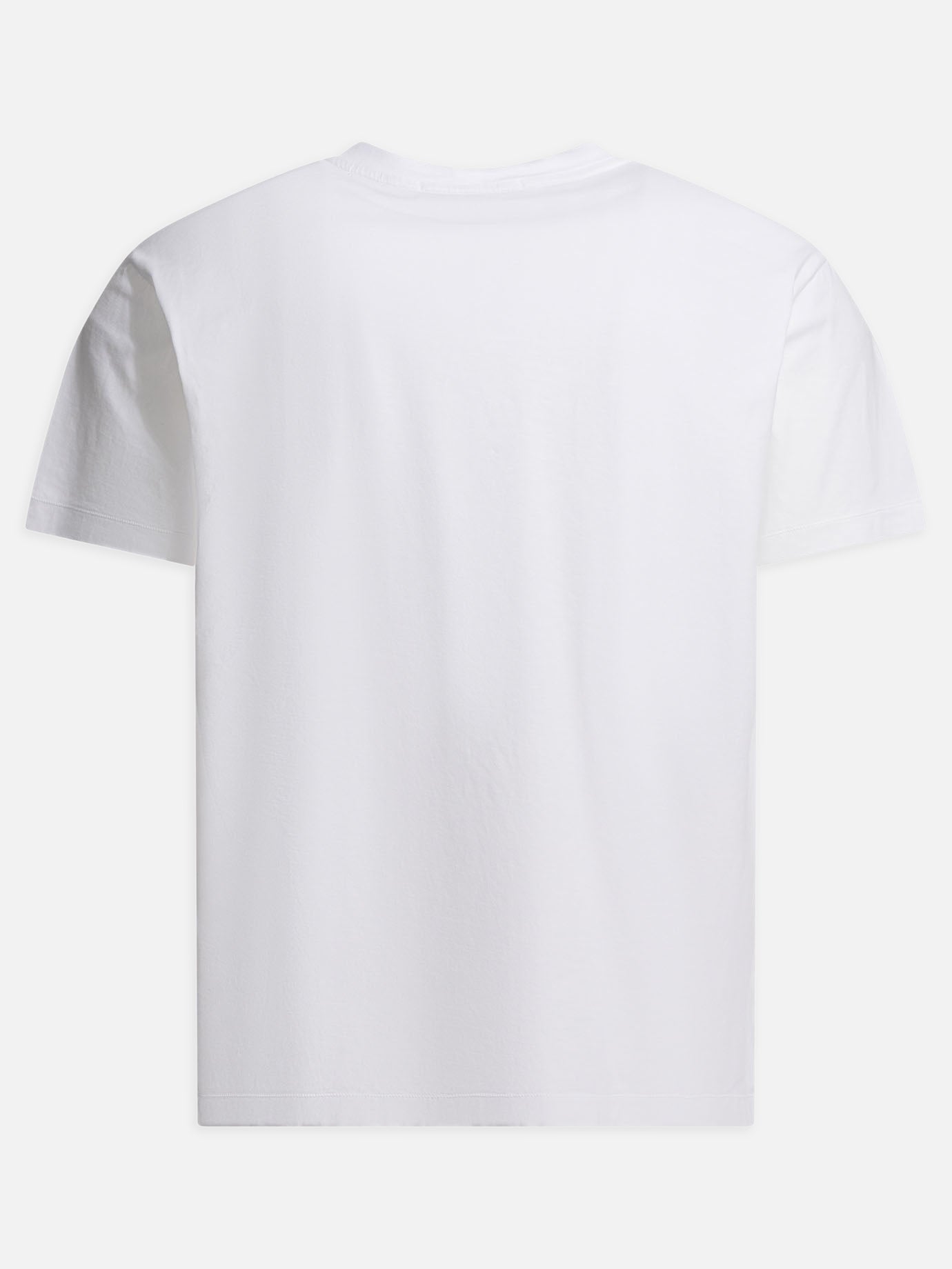 Crewneck t-shirts Logo  White - Stone Island Men | PDP | VIETTI Online Store | thumbnail_2