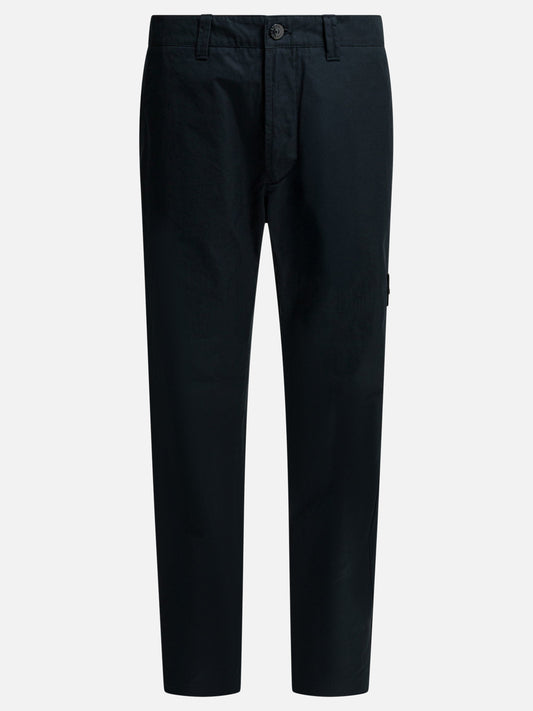 Leisure trousers 100% cotton  Blue - Stone Island Men | PLP | VIETTI Online Store 
