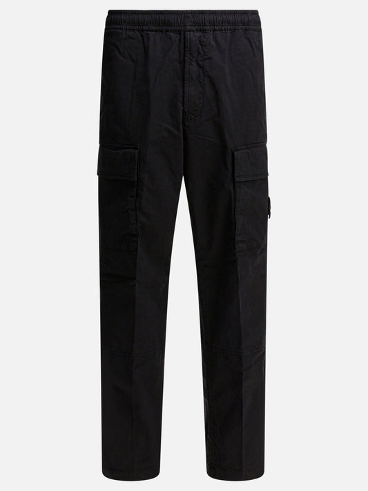Cargo & parachute trousers 3100020  Black - Stone Island Men | PLP | VIETTI Online Store 
