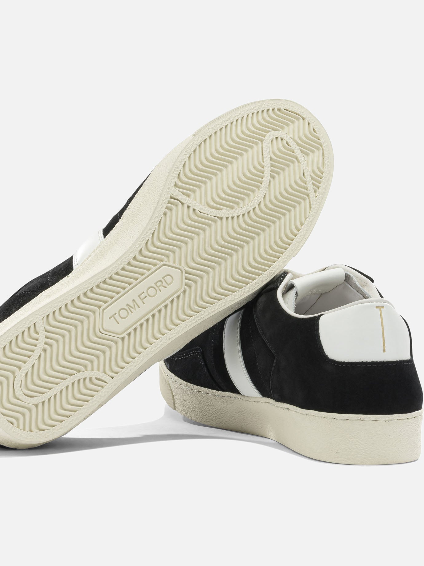 Low top sneakers 100% suede - 100% rubber  Black - Tom Ford Men | PDP | VIETTI Online Store | thumbnail_5