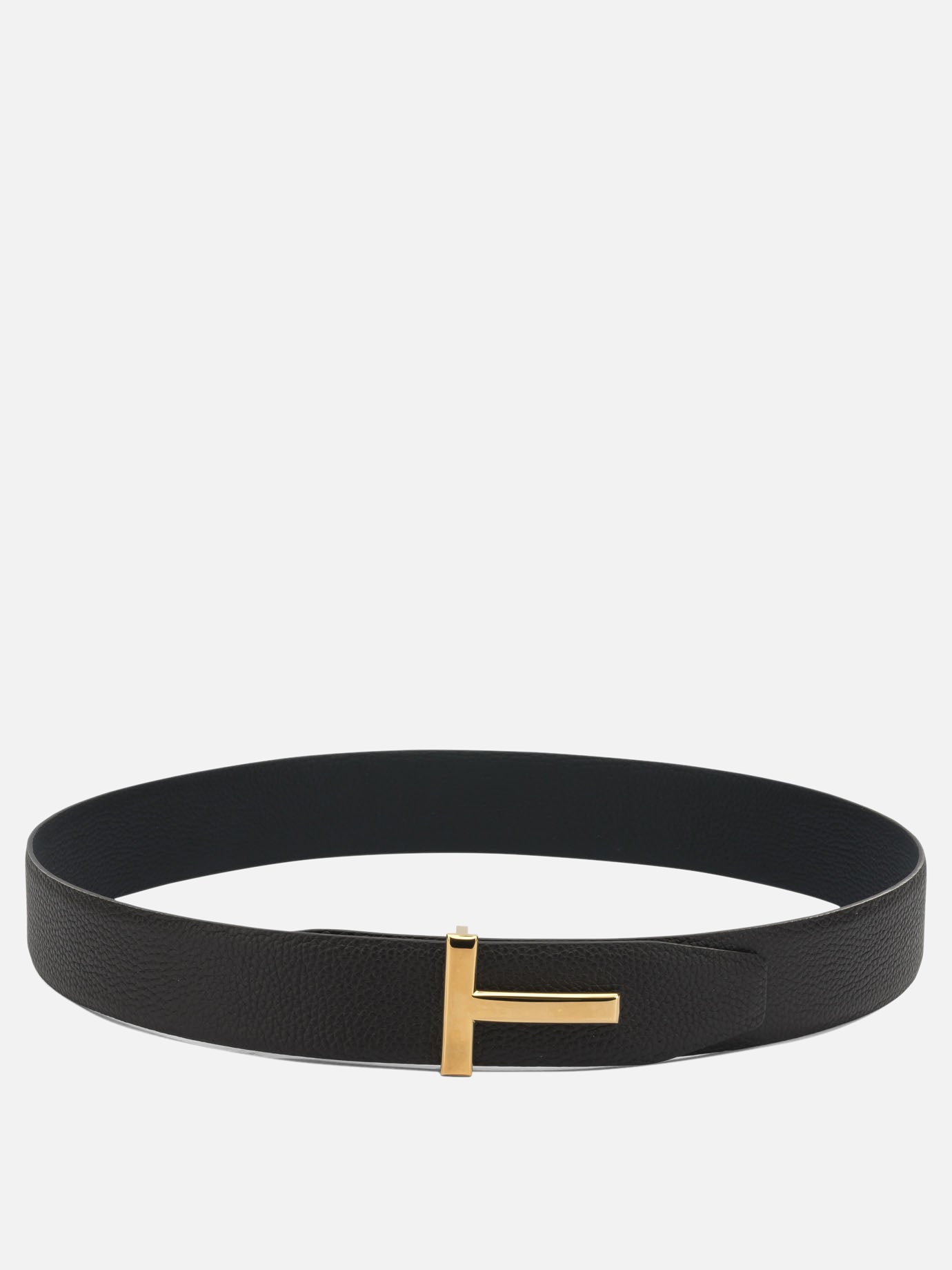 Leather belts 100% calf leather - 100% calf leather  Brown - Tom Ford Men | PDP | VIETTI Online Store | thumbnail