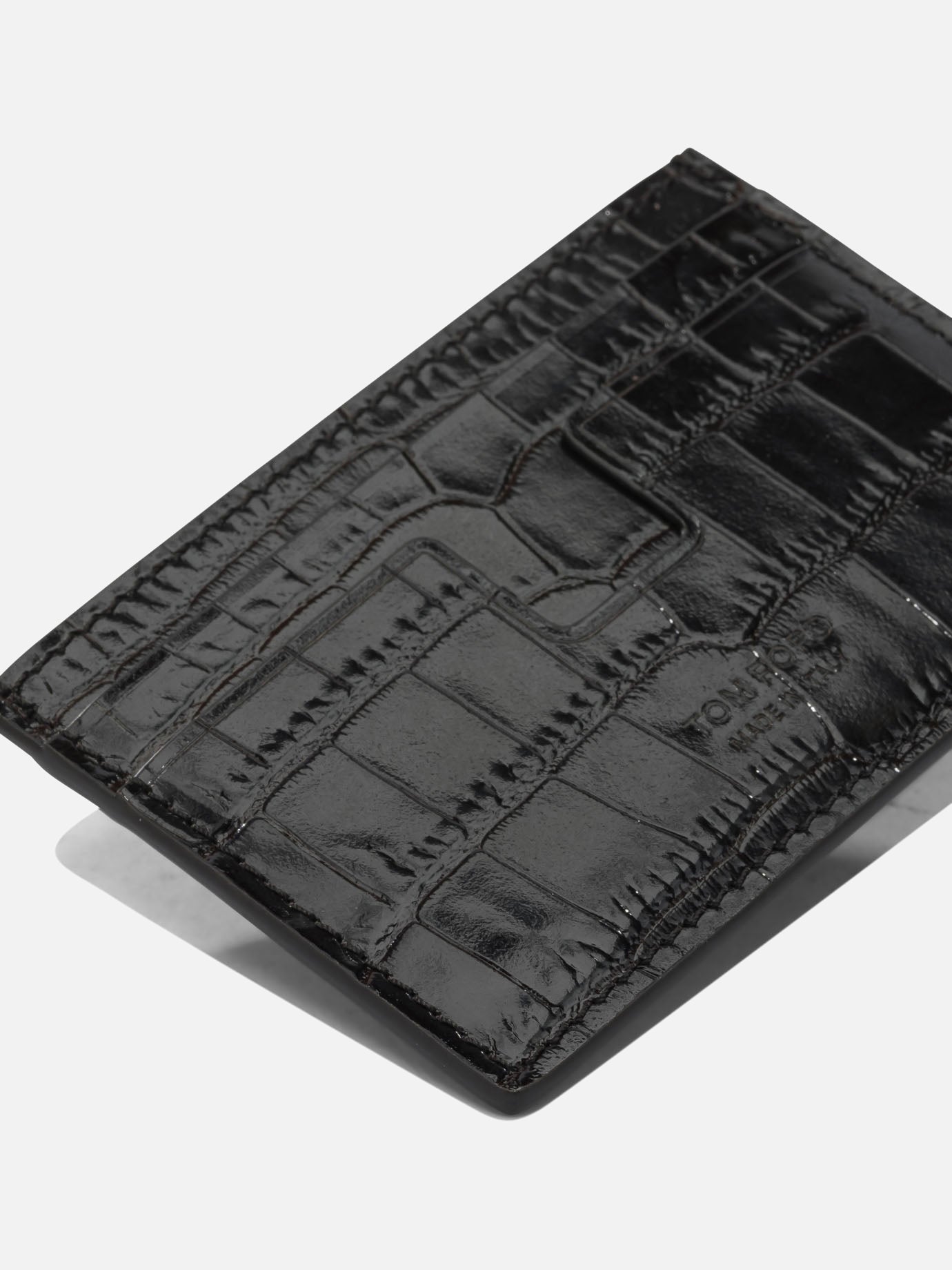 Card holders 100% calf leather - 100 sheep leather  Brown - Tom Ford Men | PDP | VIETTI Online Store | Zoom-Modal_4
