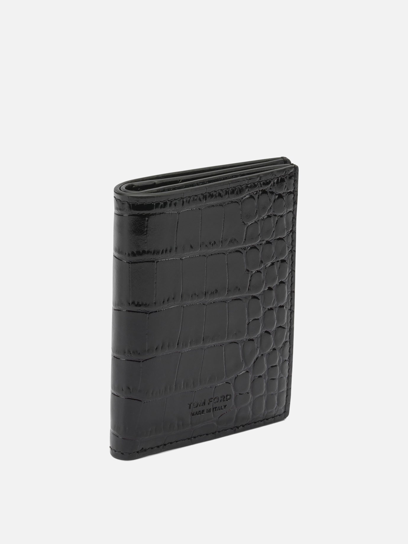 Card holders 100% calf leather - 100 sheep leather  Brown - Tom Ford Men | PDP | VIETTI Online Store | thumbnail_2