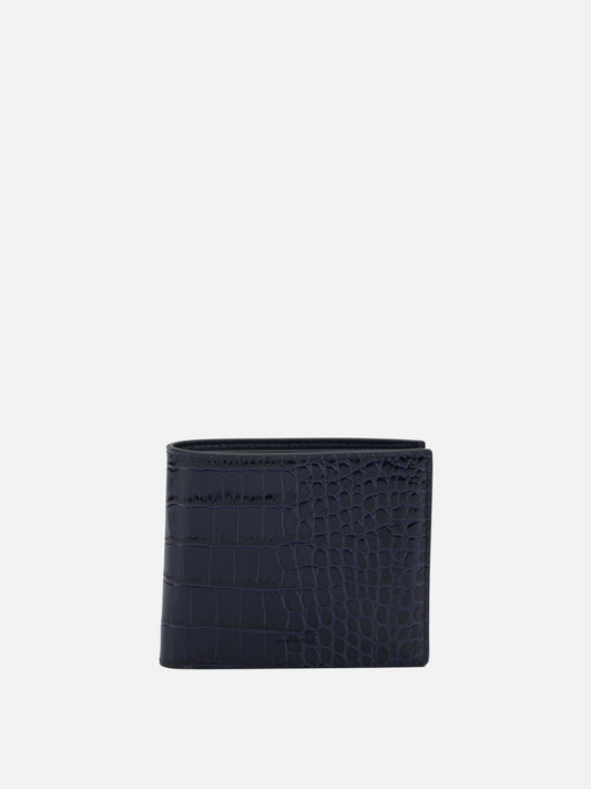 Wallets 100% calf leather  Blue - Tom Ford Men | PLP | VIETTI Online Store 
