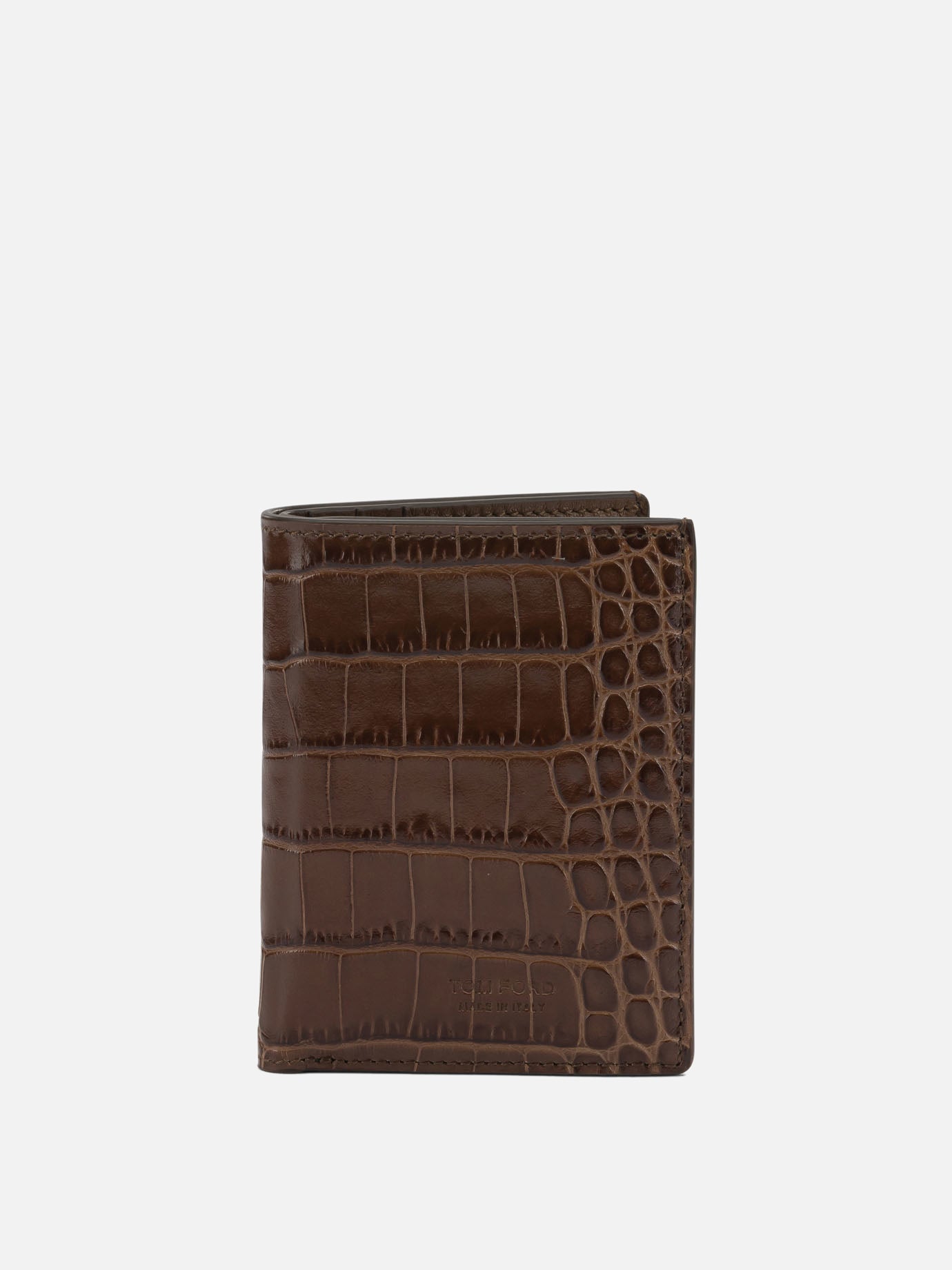 Card holders 100% calf leather  Brown - Tom Ford Men | PDP | VIETTI Online Store | Zoom-Modal
