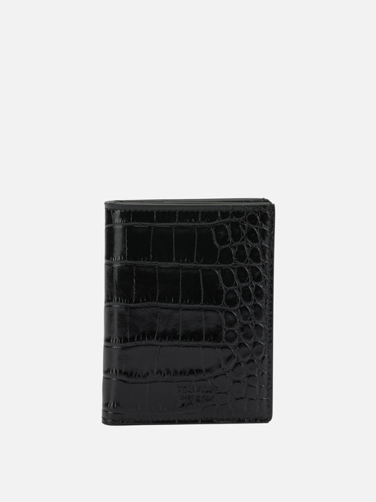 Card holders 100% calf leather  Black - Tom Ford Men | PLP | VIETTI Online Store 
