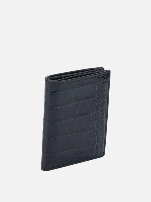 Card holders 100% calf leather  Blue - Tom Ford Men | PLP | VIETTI Online Store | 2
