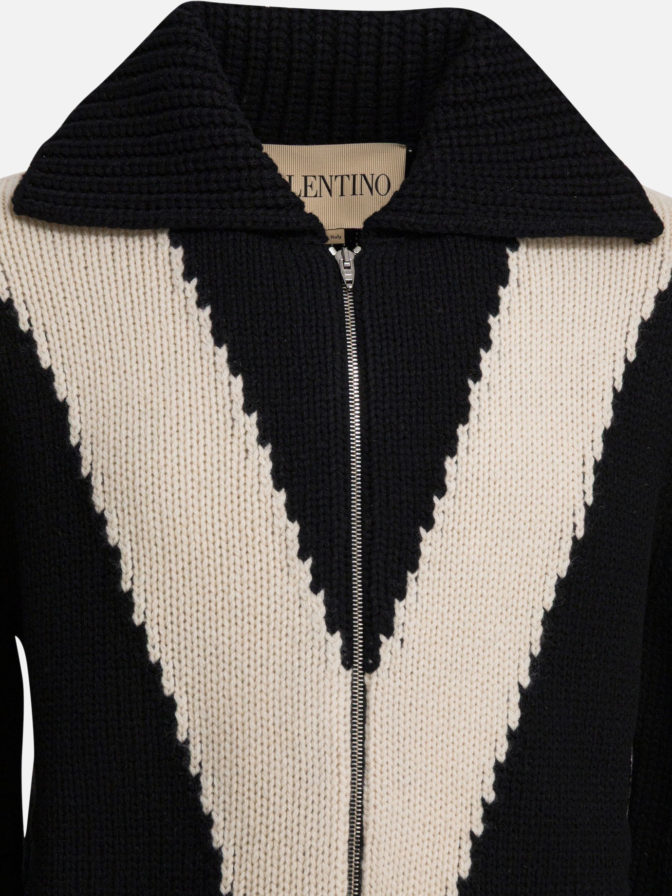 Zipped sweaters Logo  Black - Valentino Men | PDP | VIETTI Online Store | thumbnail_3