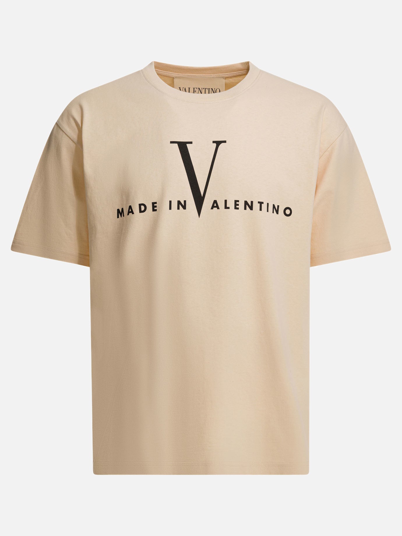 Crewneck t-shirts Graphics  Yellow - Valentino Men | PDP | VIETTI Online Store | Zoom-Modal
