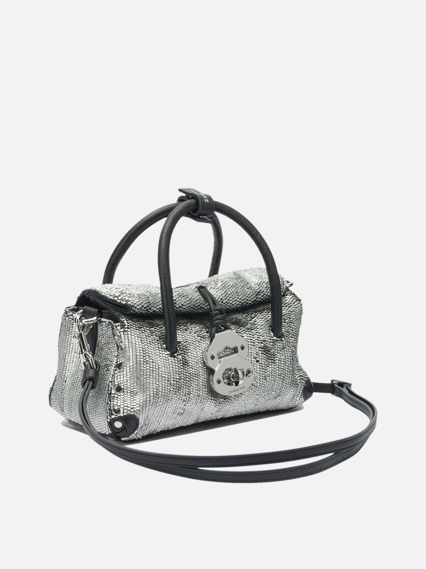 Small bags Solid colour  Silver - Zanellato Women | PDP | VIETTI Online Store | Zoom-Modal_2
