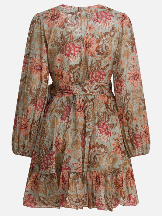 Mini dresses Floral  Green - Zimmermann Women | PLP | VIETTI Online Store | 2
