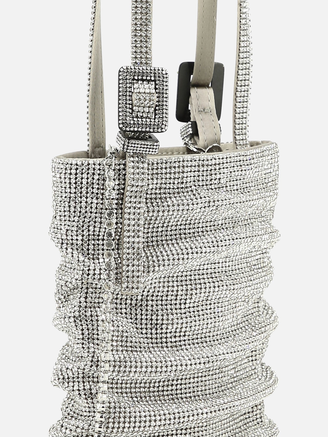 Small bags 100% aluminium mesh  Silver - Benedetta Bruzziches Women | PDP | VIETTI Online Store | Zoom-Modal_4

