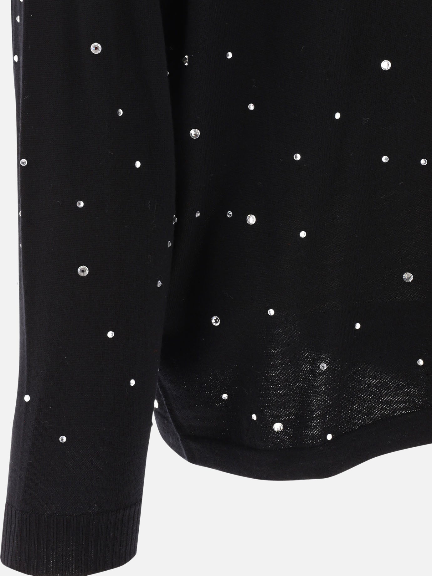 Polo shirts with buttons 100% merino wool  Black - Bode Men | PDP | VIETTI Online Store | thumbnail_4