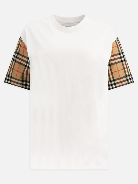 Crewneck t-shirts 100% cotone  White - Burberry Women | PLP | VIETTI Online Store 

