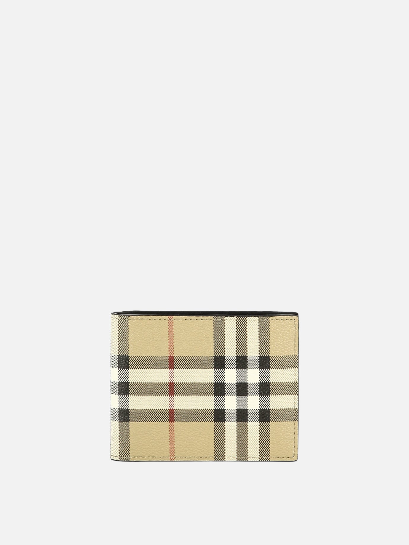 Wallets 71% poliuretano 16% poliestere 12% cotone 1% acrilico  Beige - Burberry Men | PDP | VIETTI Online Store | Zoom-Modal

