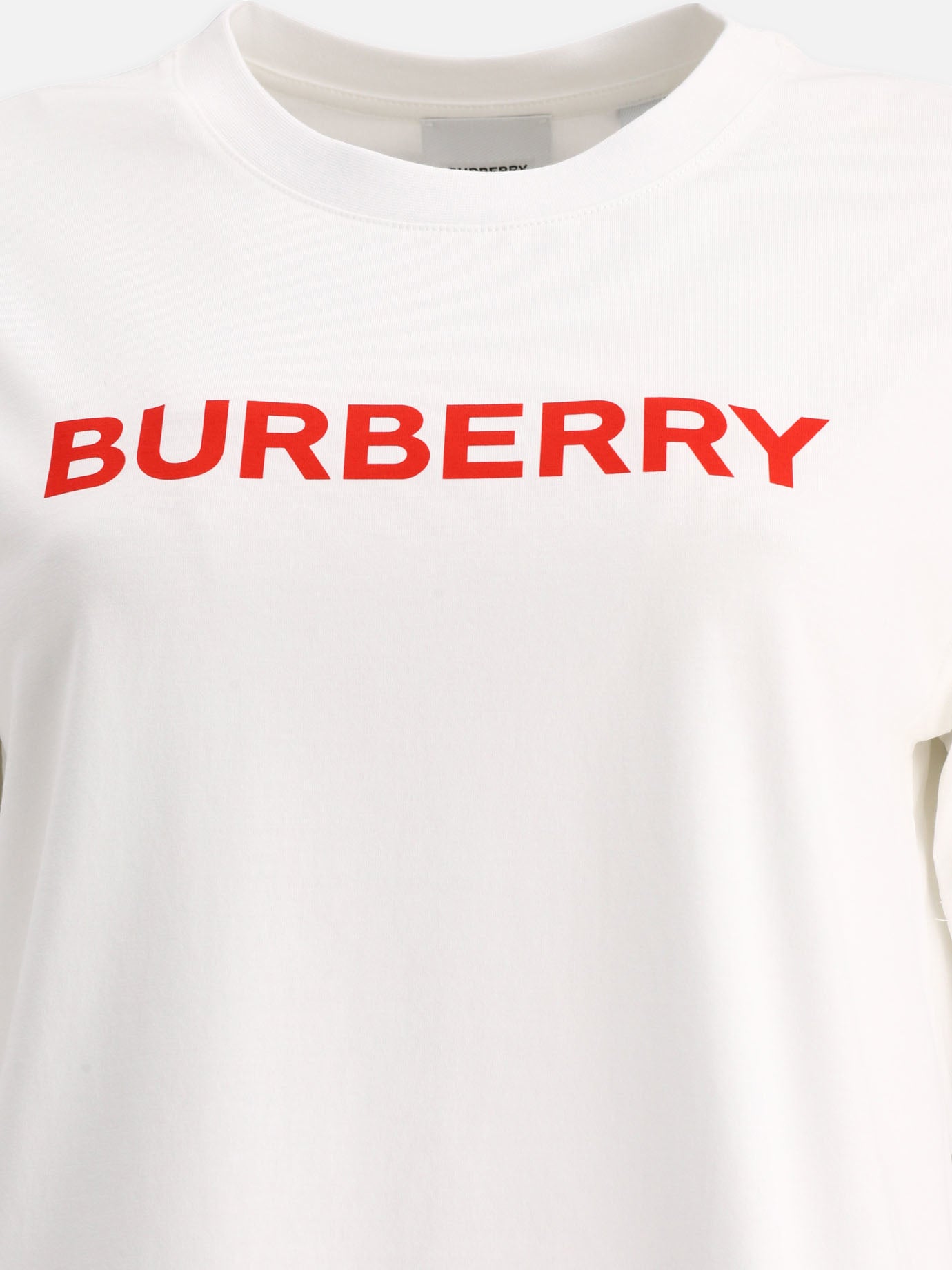Crewneck t-shirts 100% cotone  White - Burberry Women | PDP | VIETTI Online Store | thumbnail_3