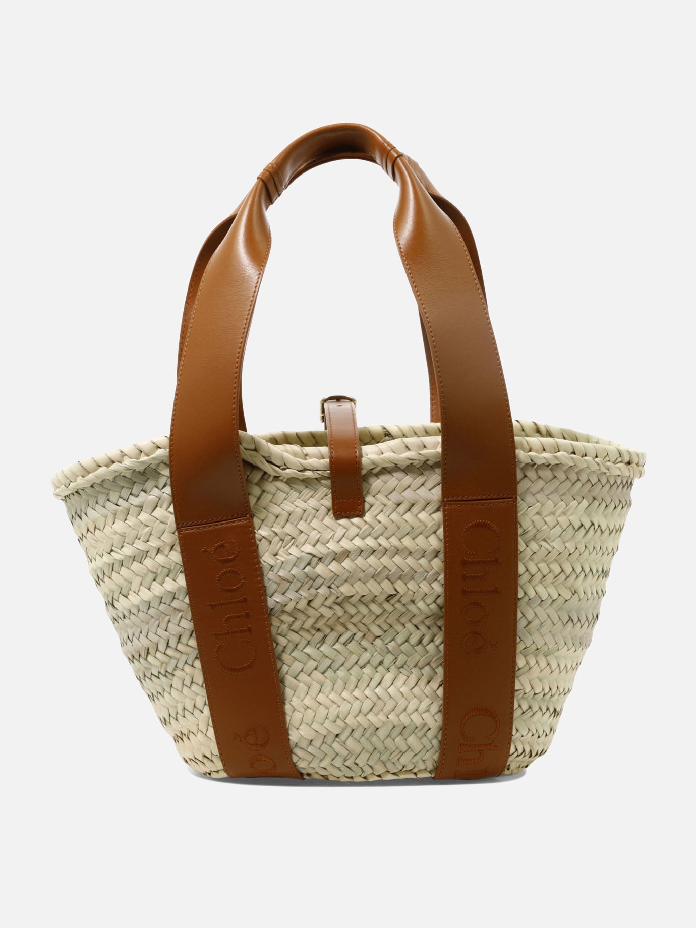 Large bags 80% foglie di palma 20% pelle di vitello  Brown - Chloé Women | PDP | VIETTI Online Store | thumbnail_3