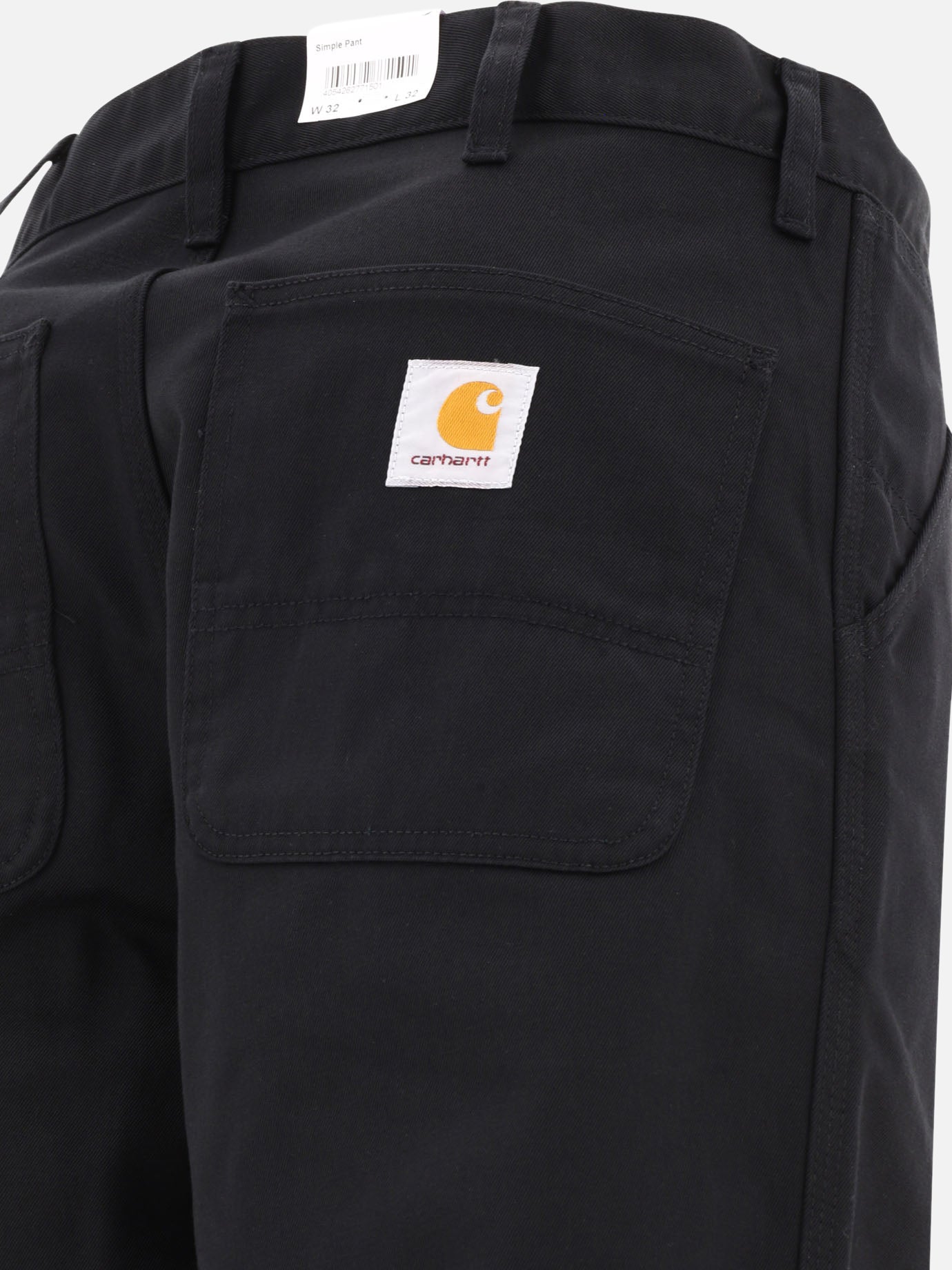 Leisure trousers 65% polyester 35% cotton  Black - Carhartt WIP Men | PDP | VIETTI Online Store | Zoom-Modal_4
